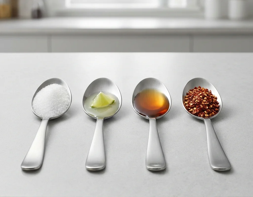 The four flavors of Thai cuisine